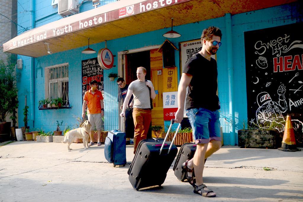 Luoyang Heartland International Youth Hostel ภายนอก รูปภาพ